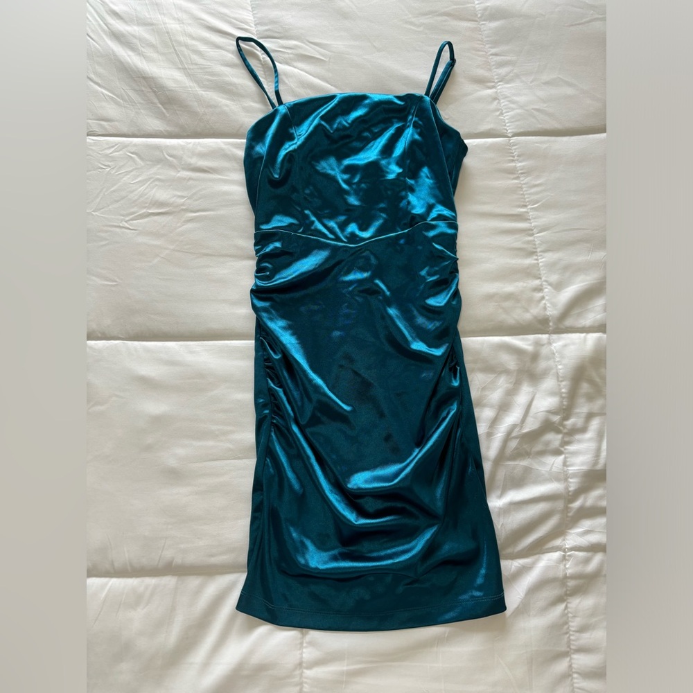 Honey and Rosie turquoise formal dress - size small